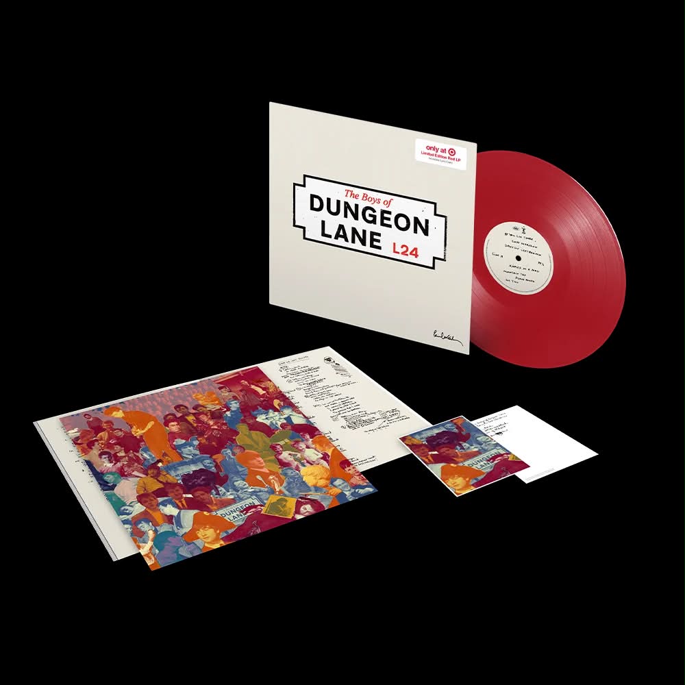 Color variants of The Boys of Dungeon Lane vinyl
