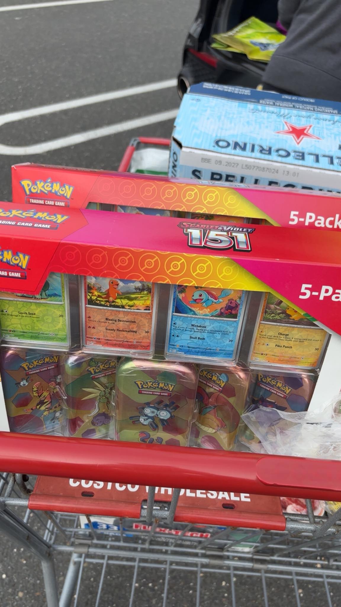 are costco pokemon cards real Poke Ball 3-Pack (G25) Collector Pokeball Tin 3 Pokémon TCG booster packs (Series pack contains 10 cards and 1 basic Energy.) Pokémon coin Online code card Recommended Age Pokemon 151 Blooming Waters premium