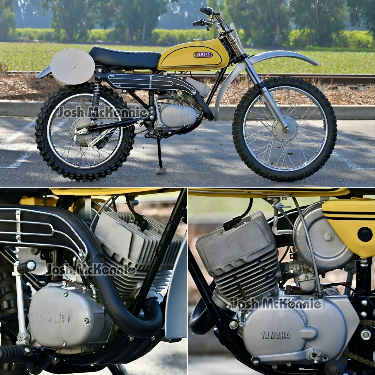 The 1970 Yamaha AT1 Enduro 125 stands out as a foundational