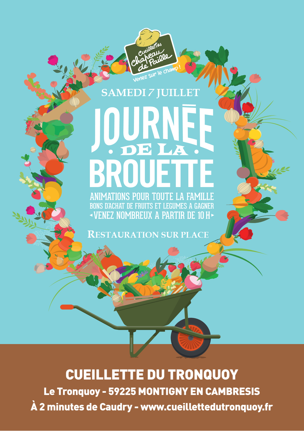 La Cueillette Du Tronquoy Chapeau De Paille