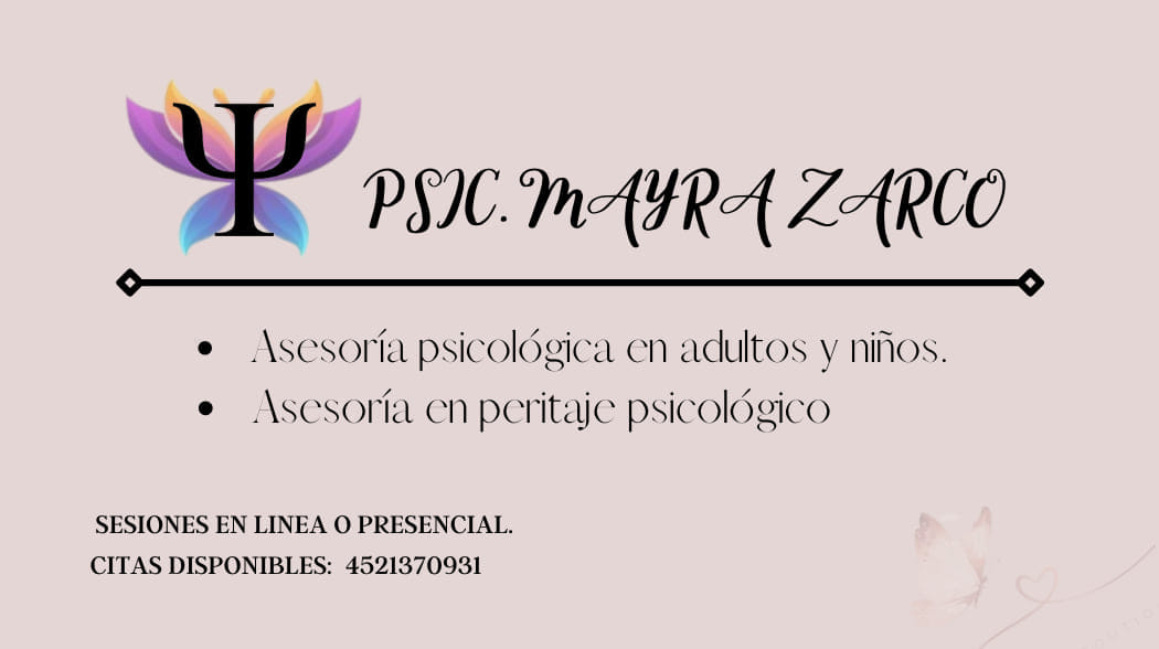 Psic. Mayra Zarco | Uruapan