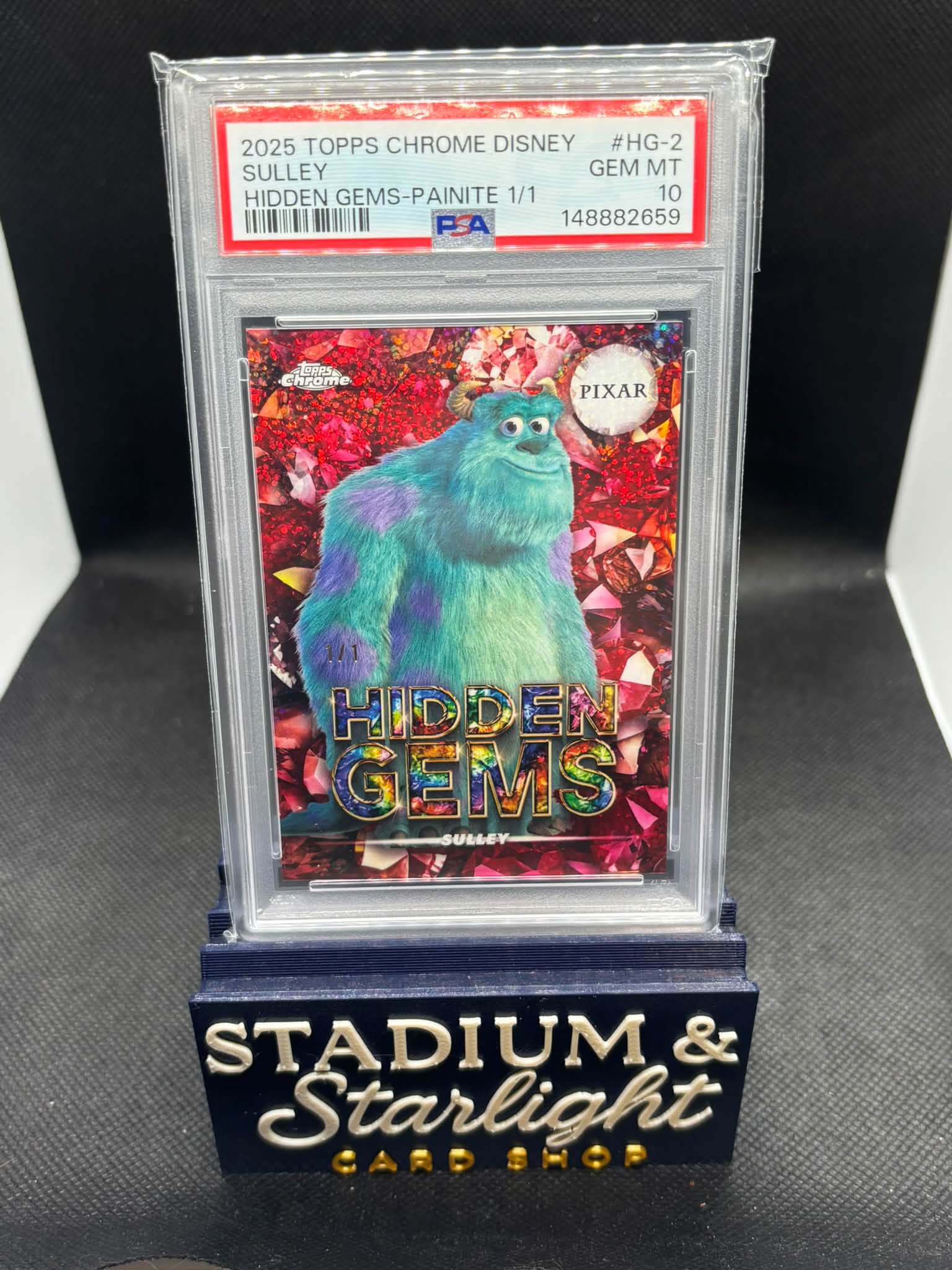 SULLEY /25 Autograph／Topps Chrome Disney 2025 Topps Chrome Disney Sulley Hidden Gems card for sale