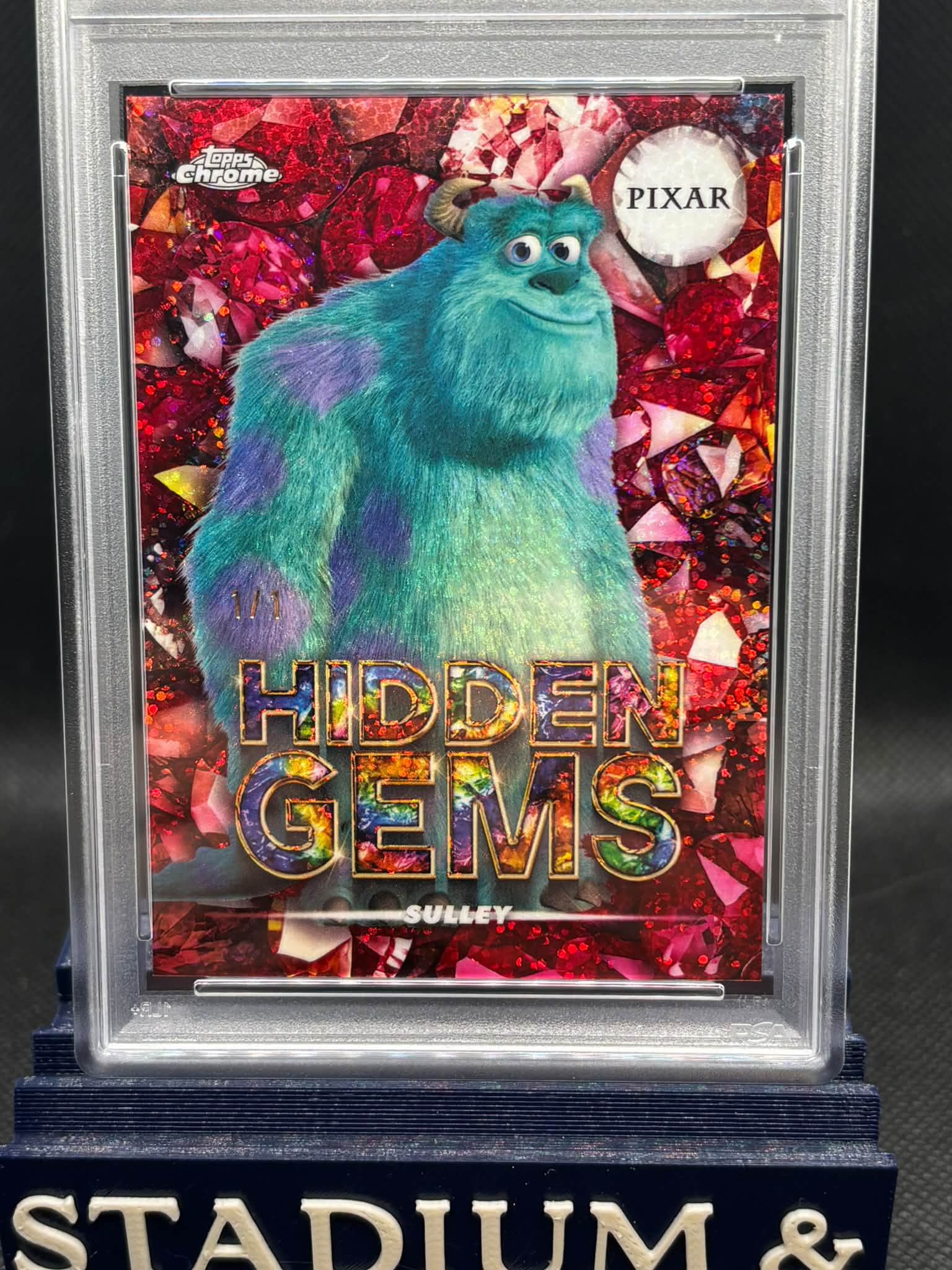 2025 Topps Chrome Disney Sulley Hidden Gems card for sale