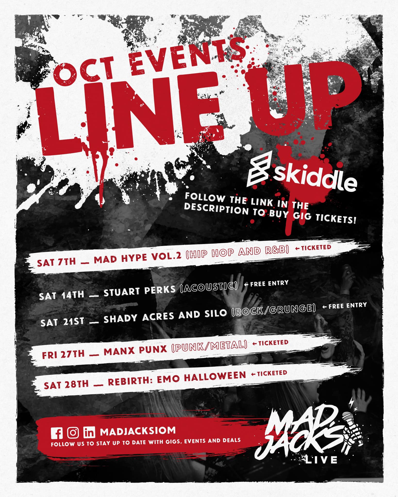 ?️ After an unbelievable September, our lineup for October is 
