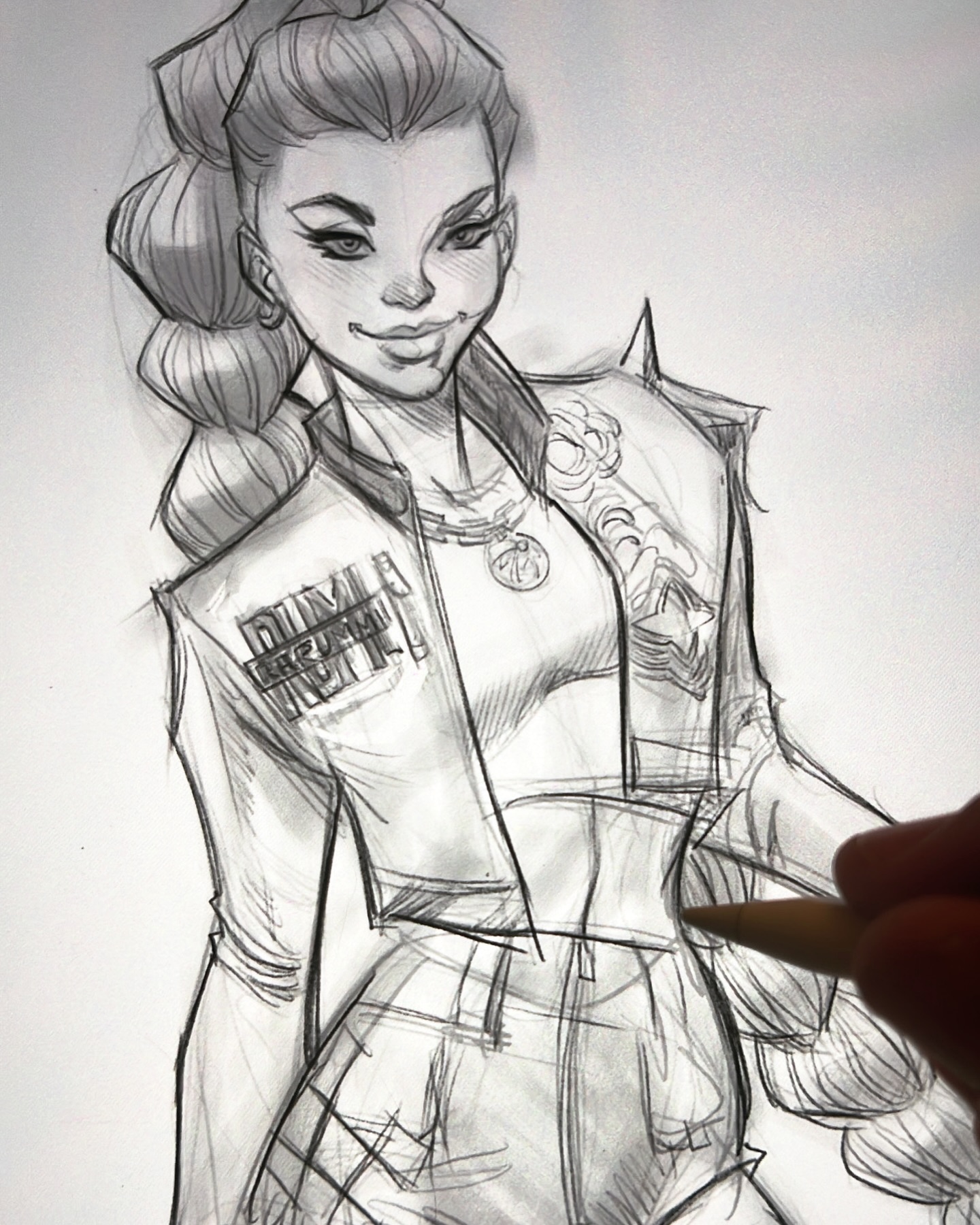 Anthony - K-Pop Demon Hunters Rumi @SonyAnimation on @Netflix #Sketch ...