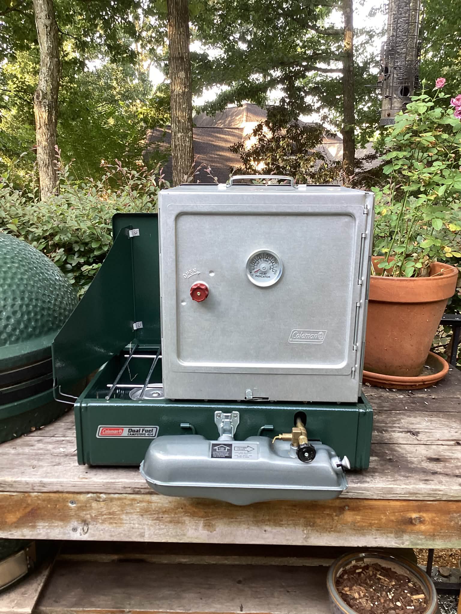 Coleman Powerhouse 414 Duel Fuel Stove Review and Camping Experience