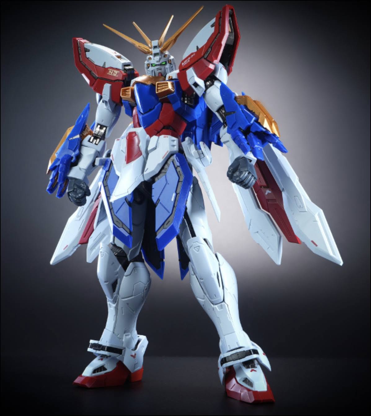 Explosive Model Metal Build-style 1/100 scale God Gundam model kit