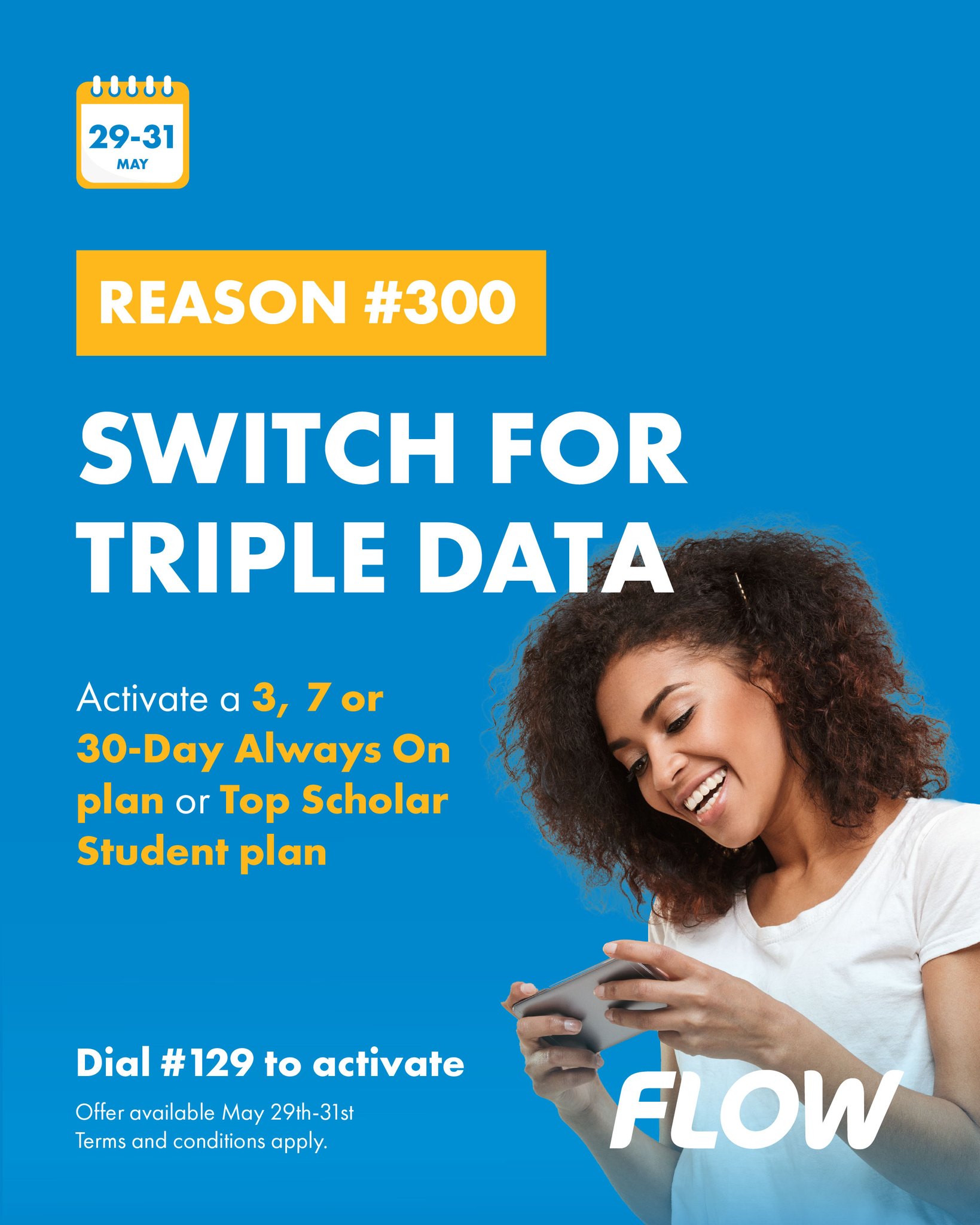 Flow - You didn’t miss your chance — we’re doing it again.... | Facebook