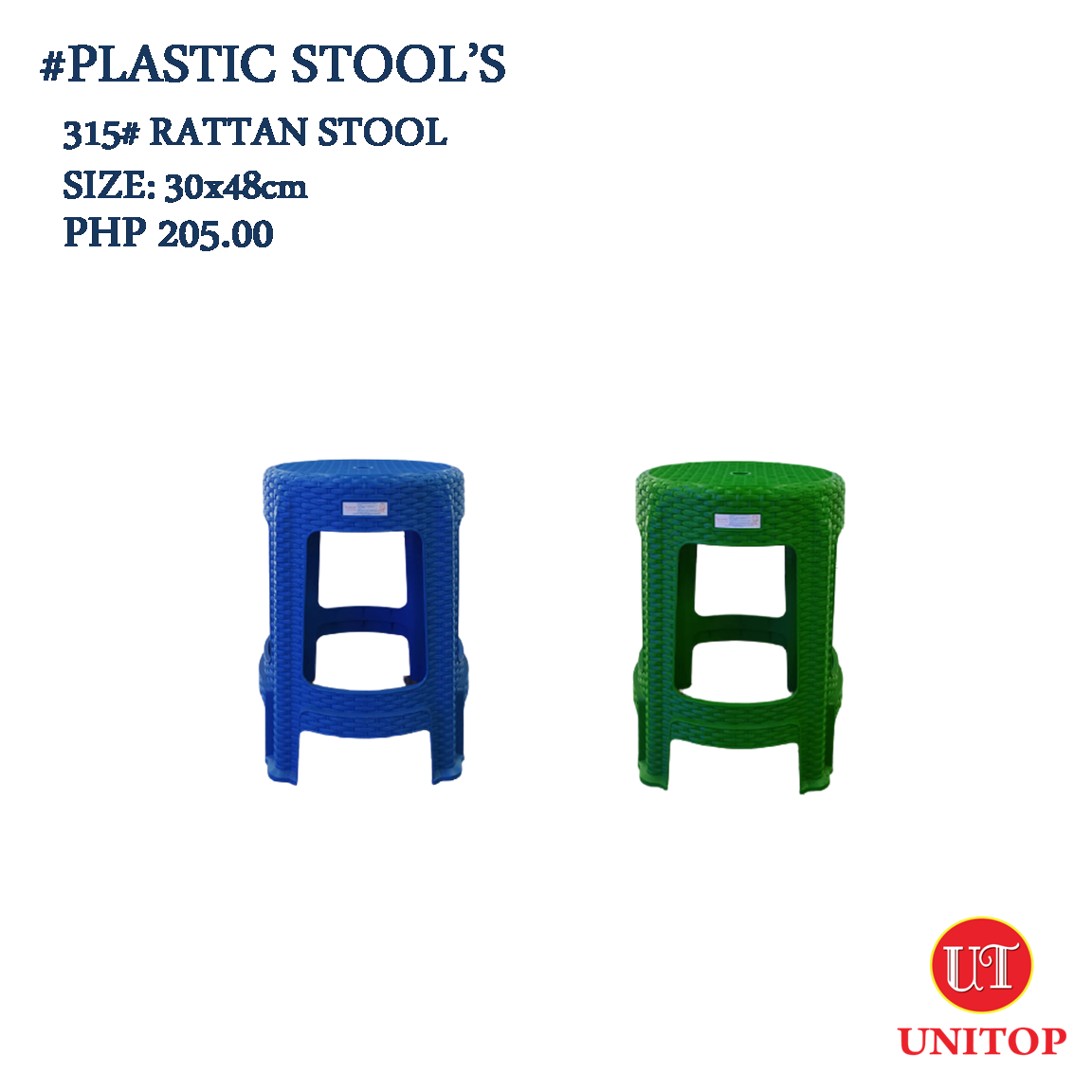 Unitop Sta Rosa - PLASTIC CHAIR and PLASTIC STOOL more... | Facebook