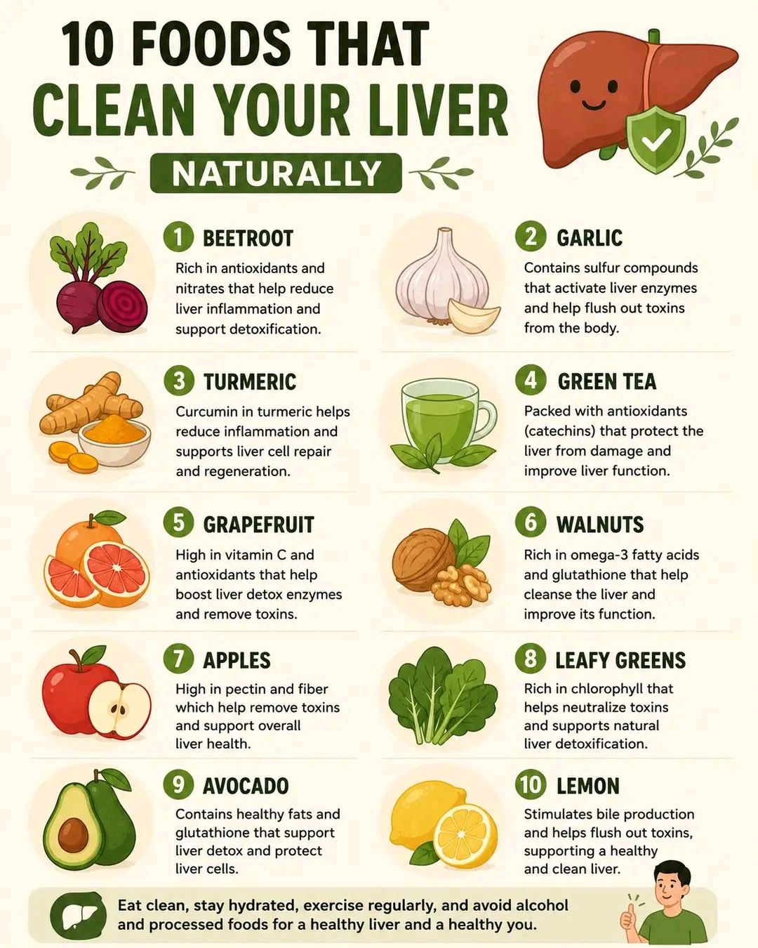 The Best Foods for Liver Health, According to Dietitians