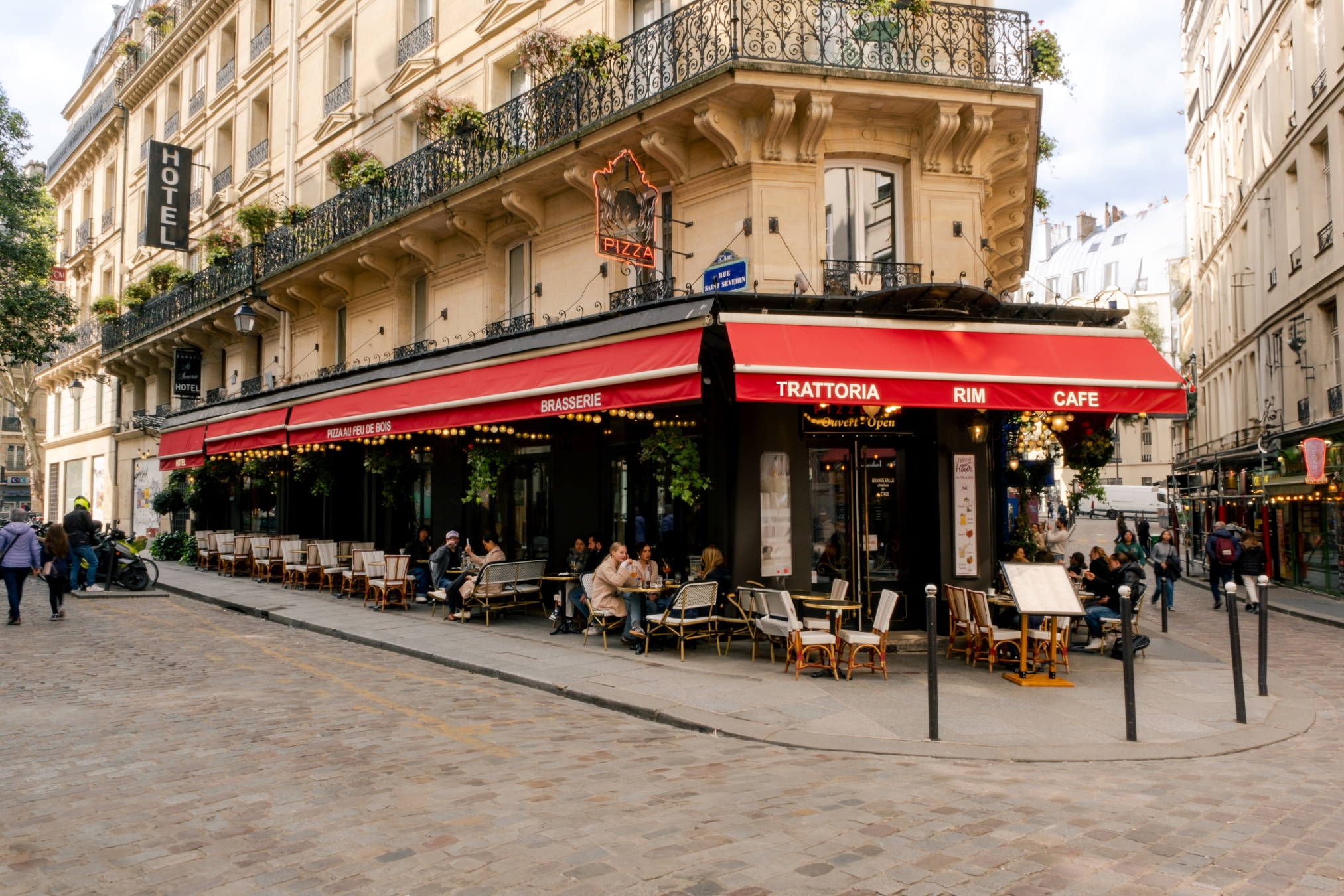 Rim café- restaurant italien, Saint-Michel | Paris