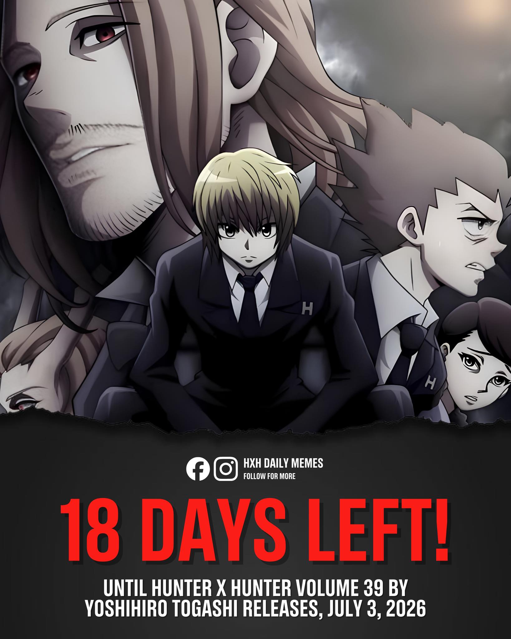 FIRST LOOK: Hunter x Hunter Vol. 39 Promotional Poster 😱 we