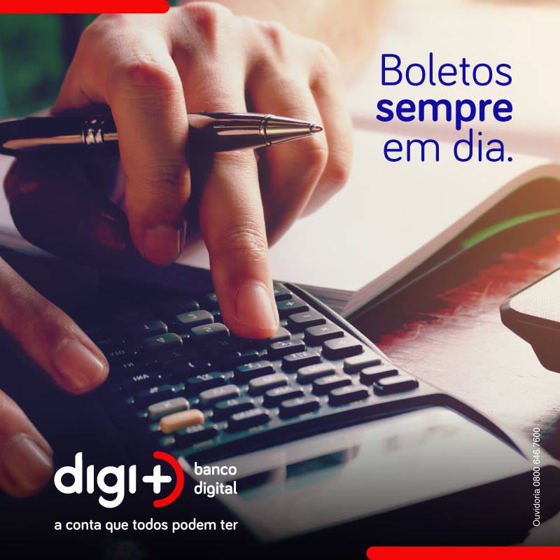 Banco - Sabe aquele boleto que vive atrasando? Com a conta Digi+ ele ...
