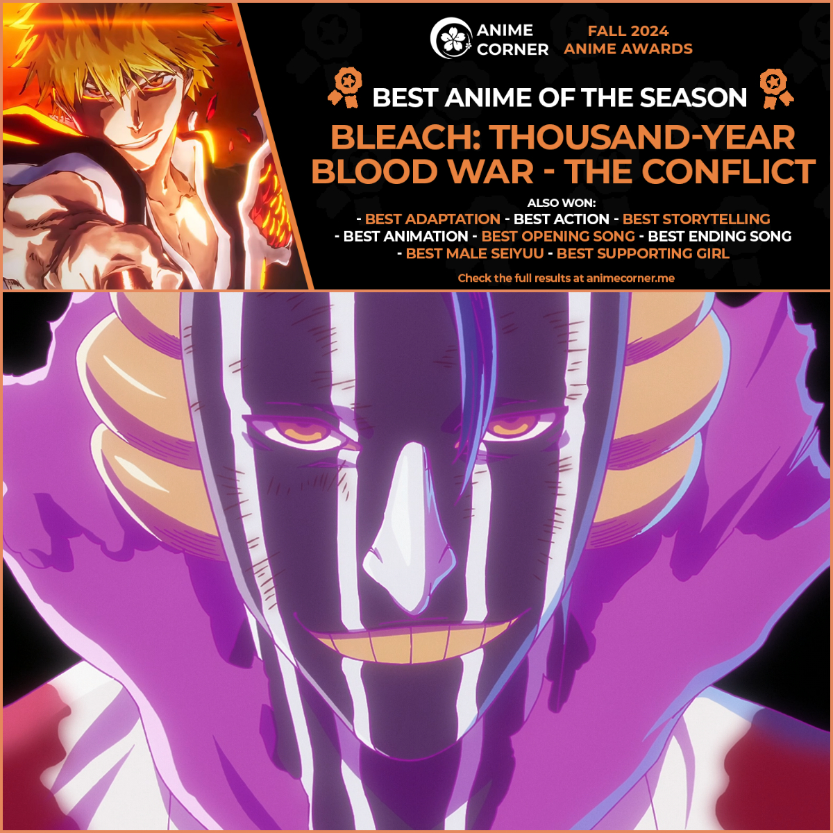 Anime - Vote for BLEACH in our AOTY: acani.me/aoty-2024 BLEACH ...