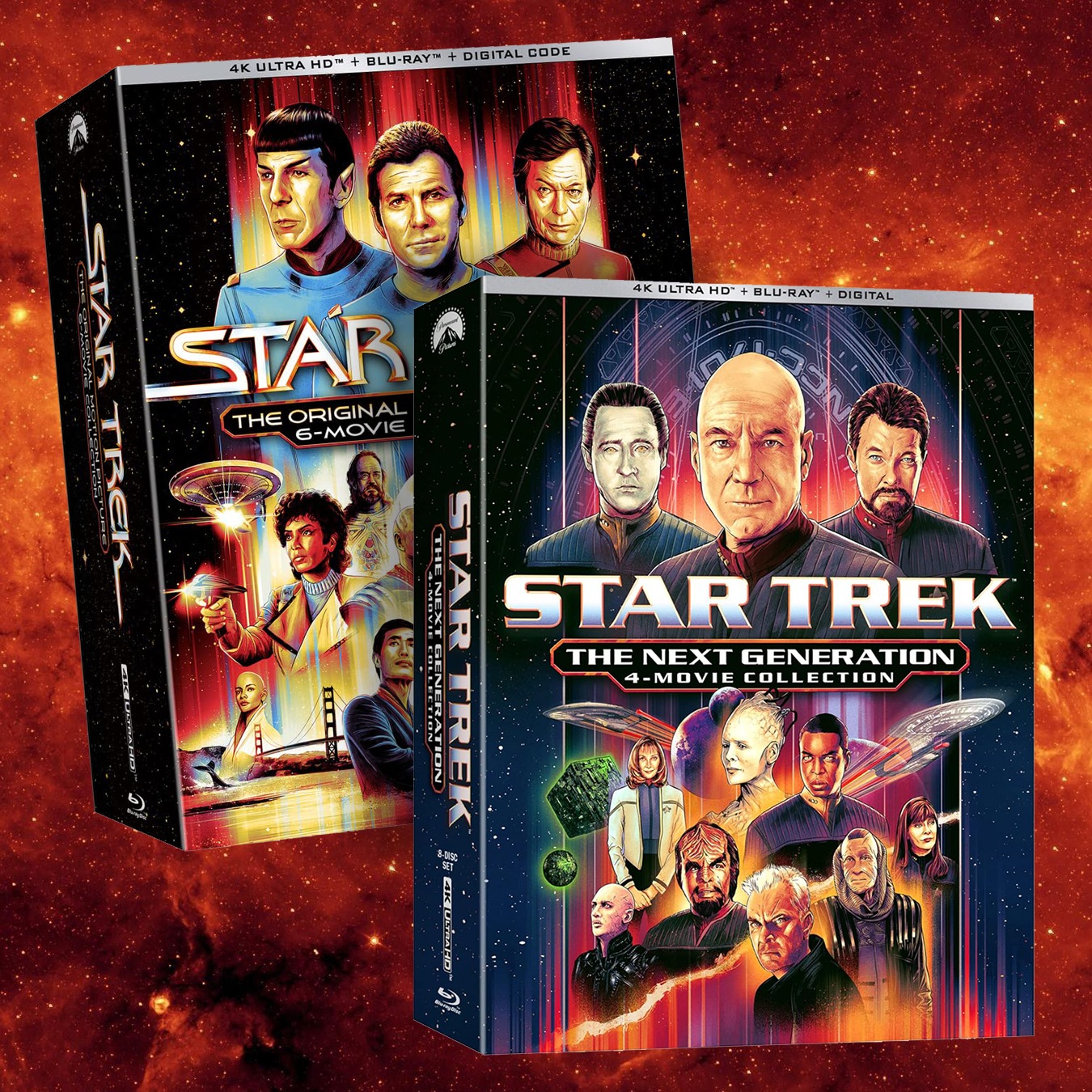 TrekNews.net - The 4K UHD/Blu-ray combo packs for both the Original and