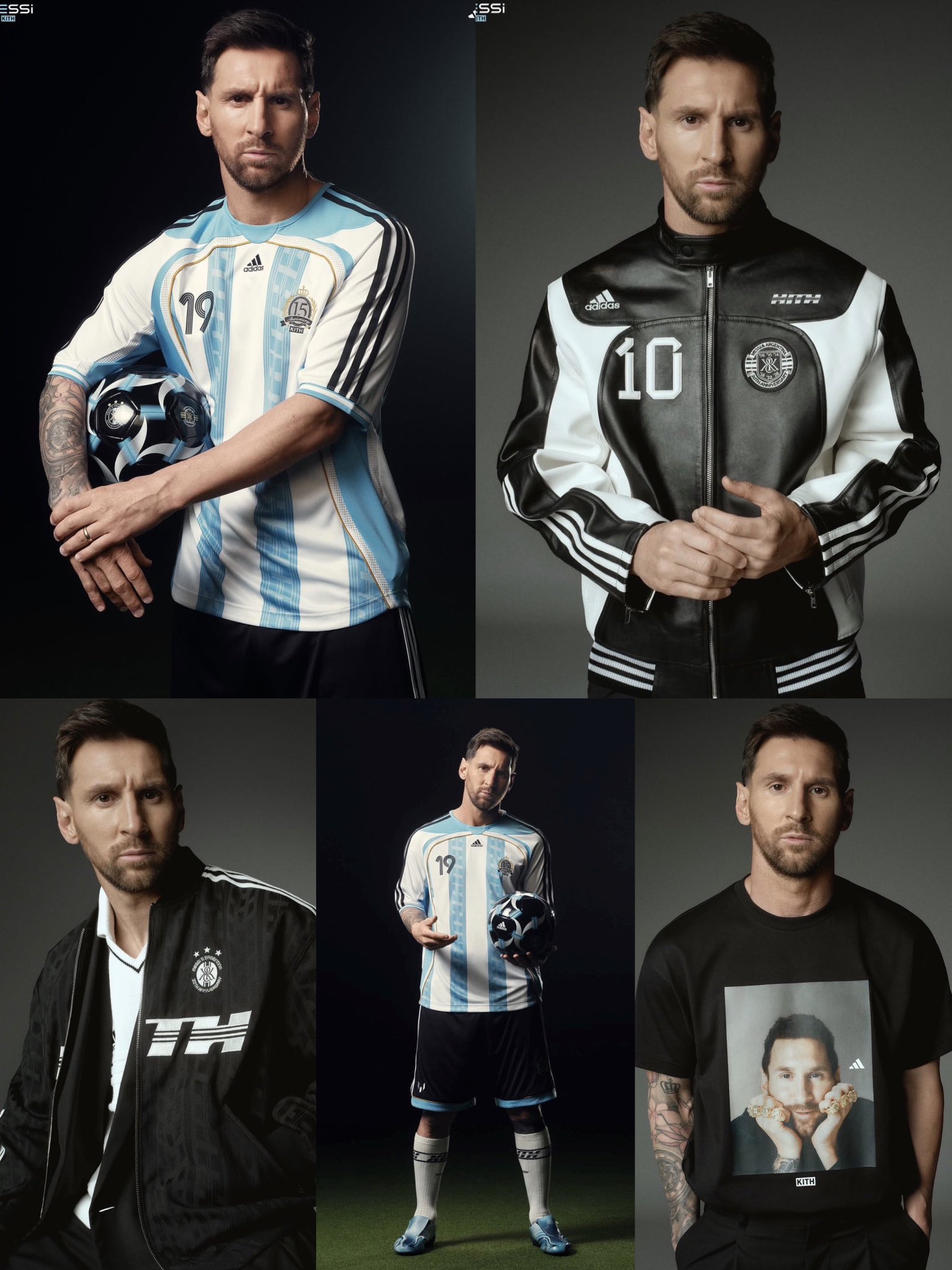 Lionel Messi and Adidas launch new collection with Kith