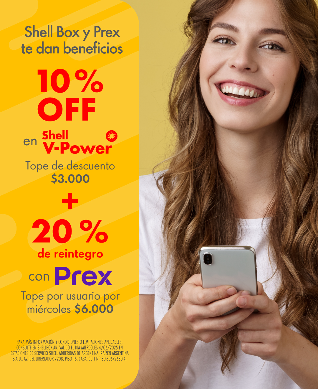 Shell - Hermoso miércoles de descuentos con Shell Box + Prex cargando ...