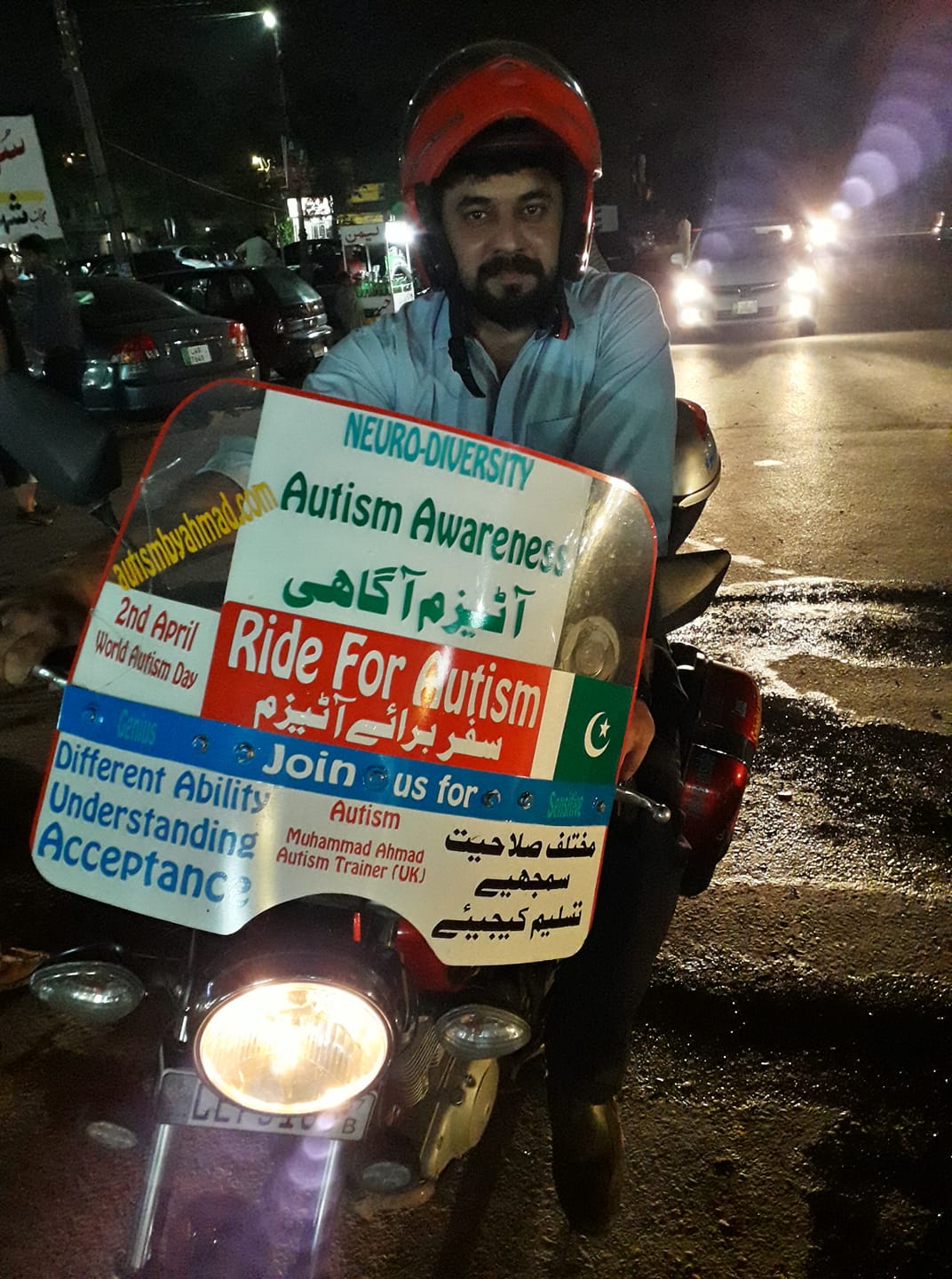 Ride for Autism - Meet my friend Mr Abdul Wali Ahmad...