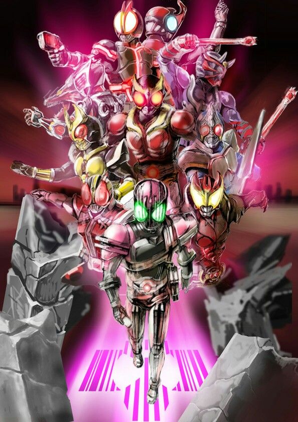 よっこ様 KAMEN RIDER SERIES ART #kamenridervideoclip #kamenrider