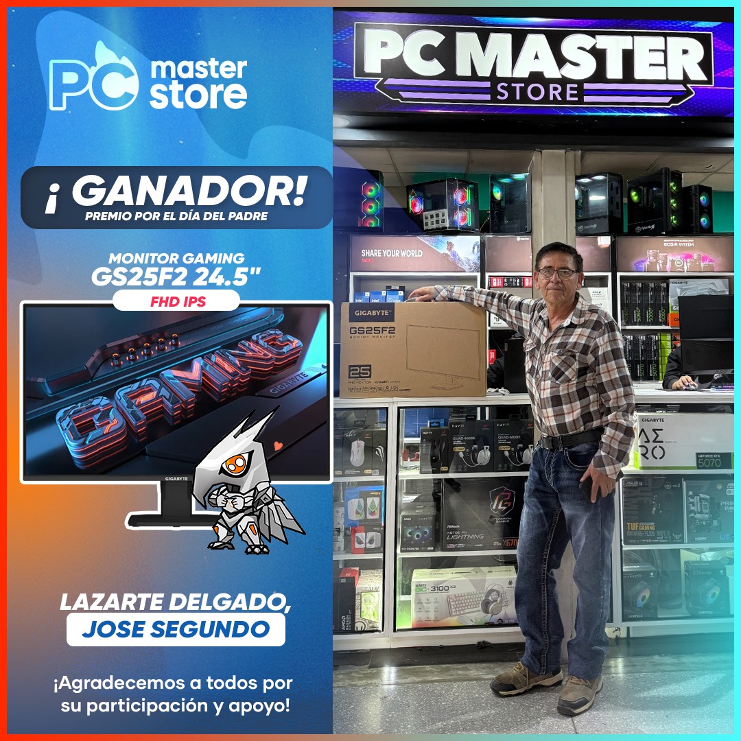 Pc Master Store - 🎉 ¡YA TENEMOS GANADOR! 🎉 El mejor... | Facebook