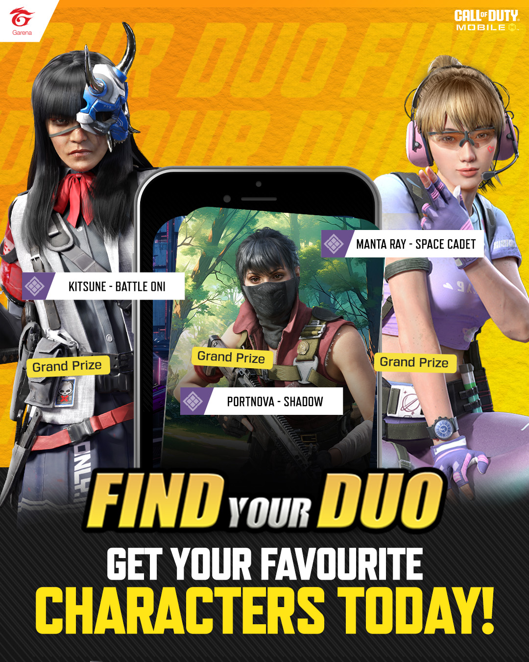 🫶🏻 Find Your Duo Draw Check... - Garena Call of Duty Mobile