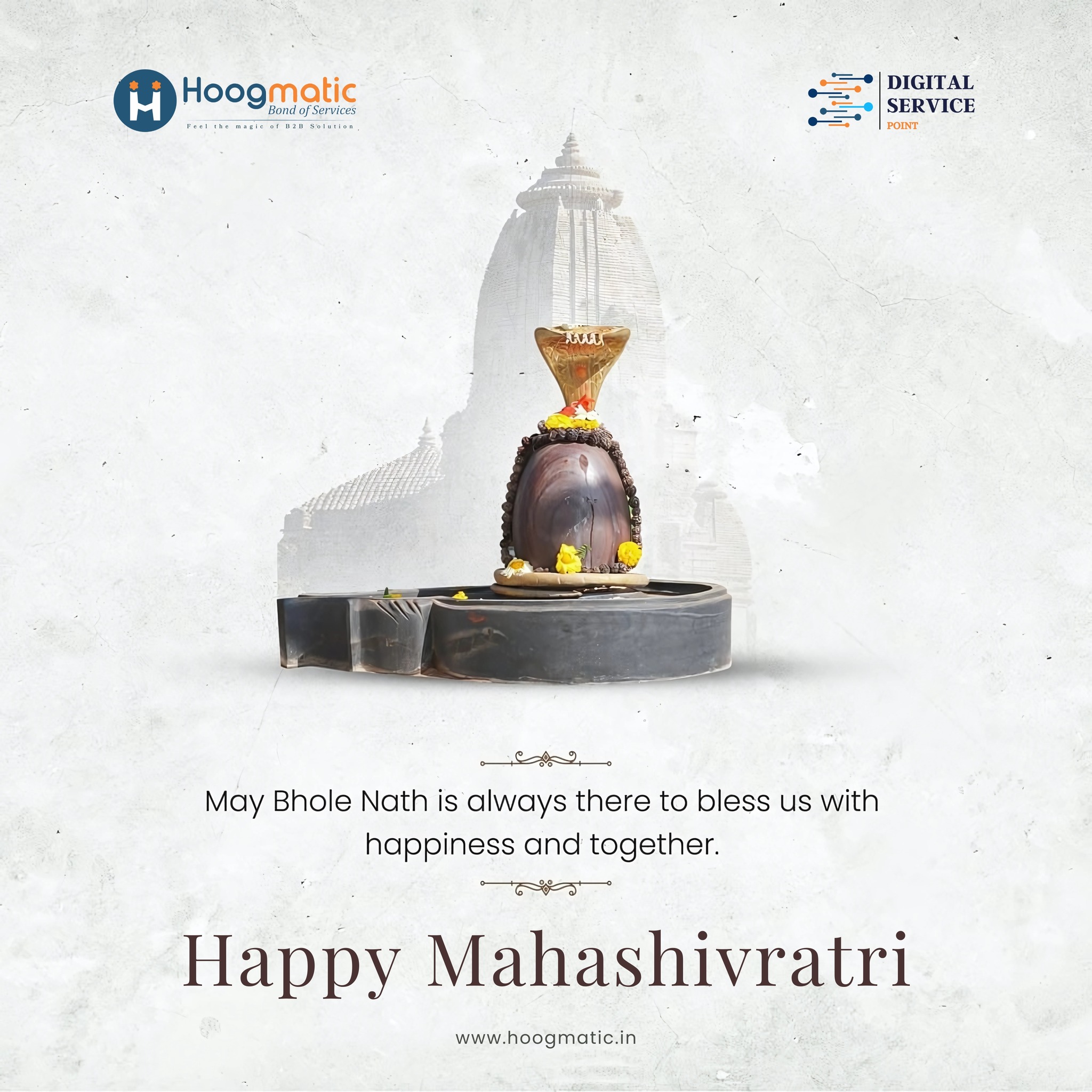 Hoogmatic - "On this auspicious occasion of Maha Shivratri, may Lord ...