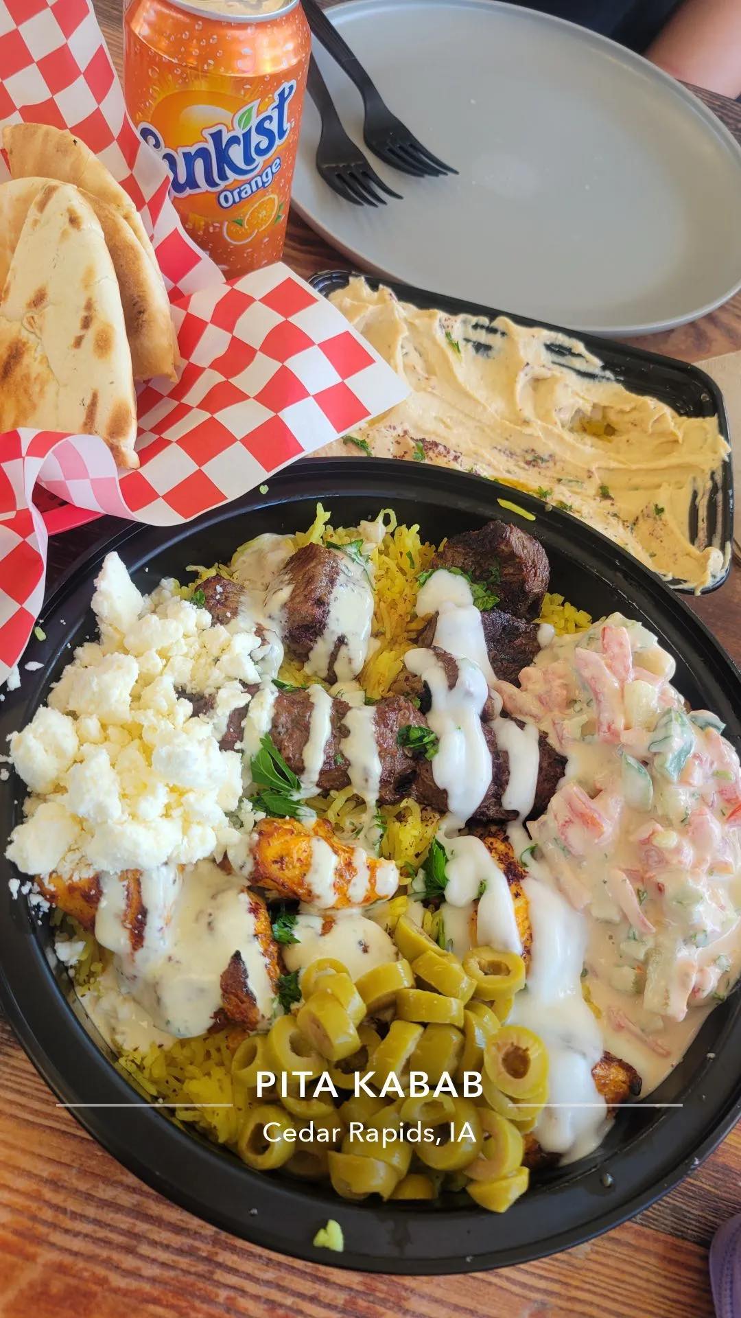 Kabab Guys in DeWitt Town Center highly recommended