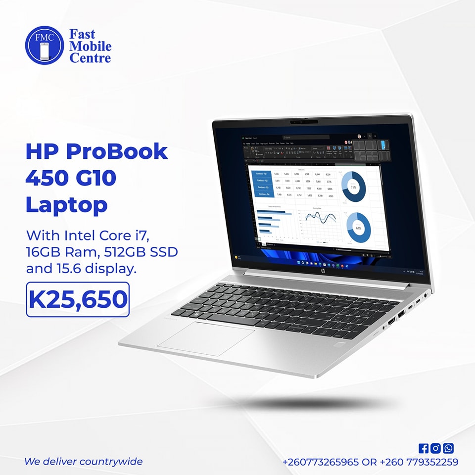 HP ProBook 450 G10 ( 13th Gen , Core i7 ) 16GB RAM, 512GB SSD