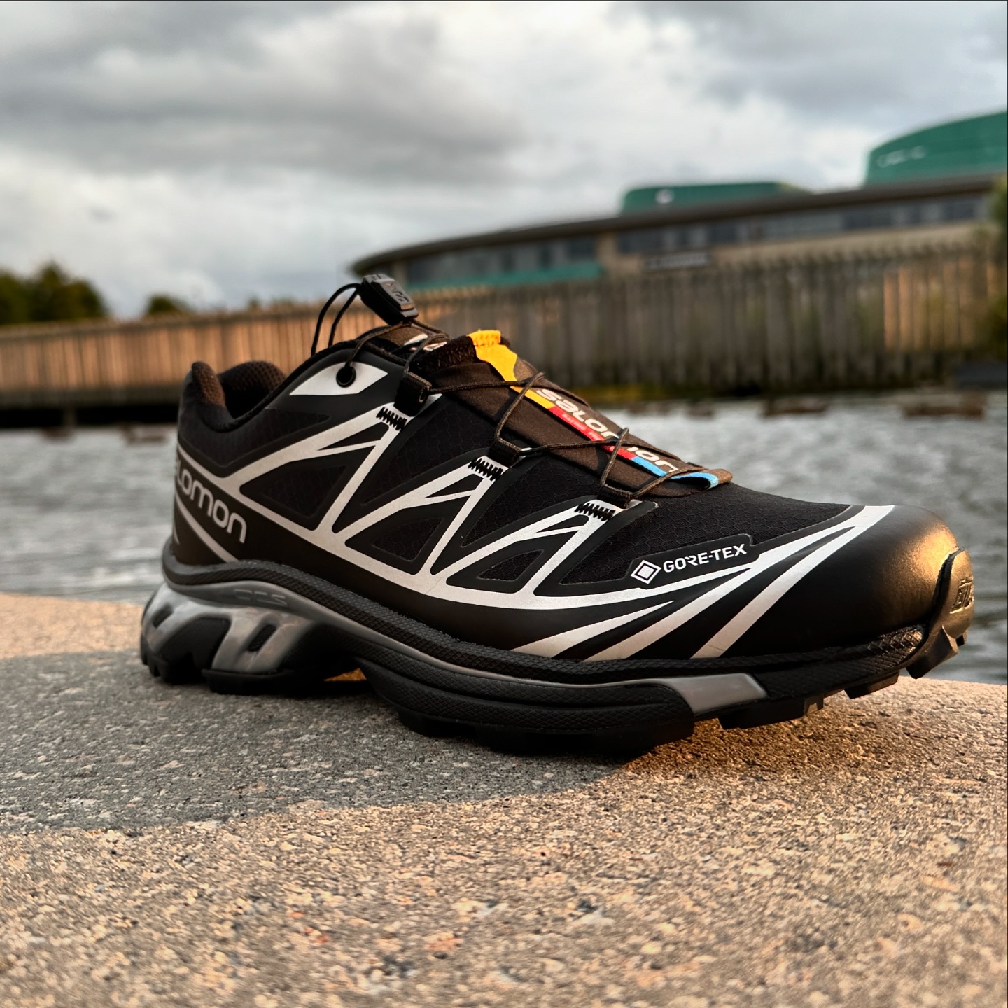 RESTOCKED!! SALOMON XT-6 GTX - BLACK / BLACK / FTW SILVER Size 5 