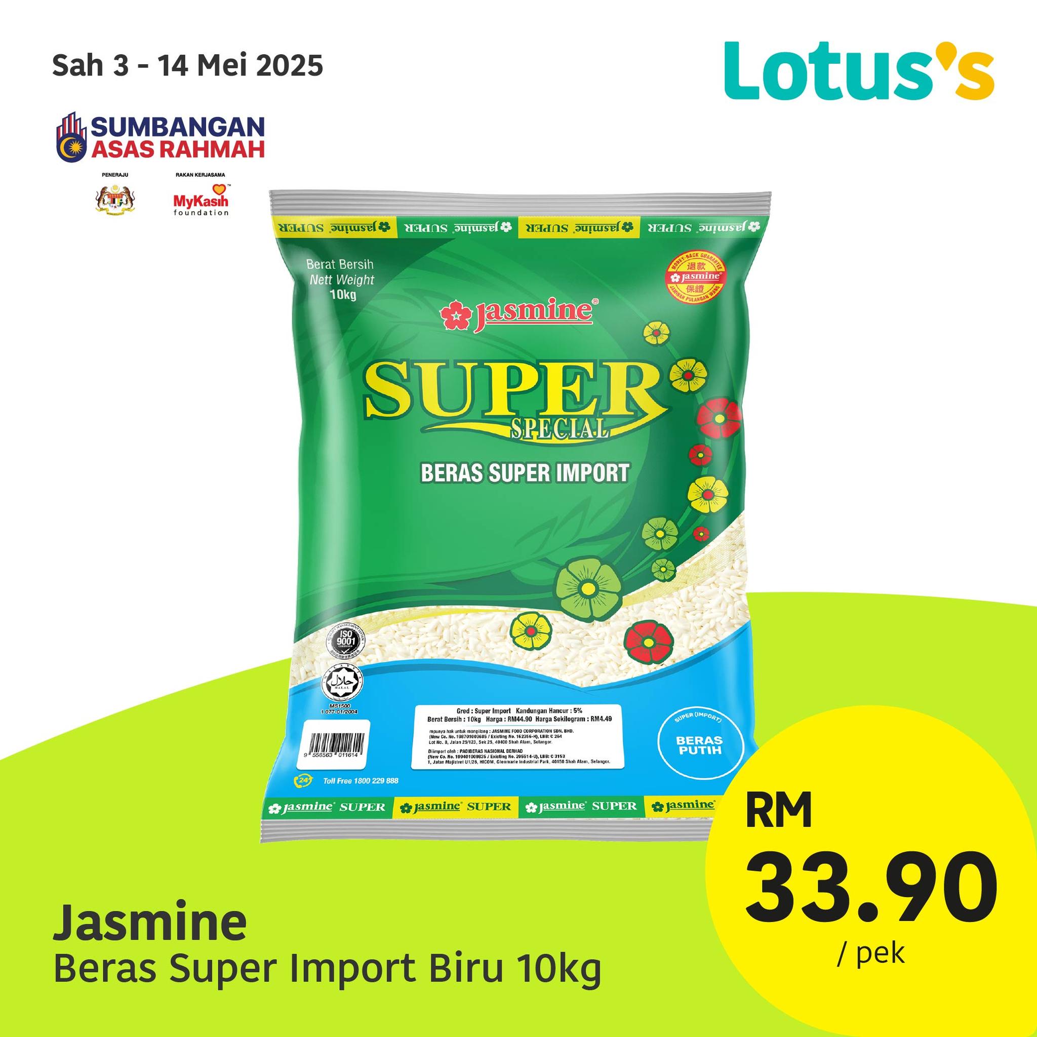 Lotus's Malaysia - Available at all stores, EXCEPT: 1. Teluk Intan 2 ...