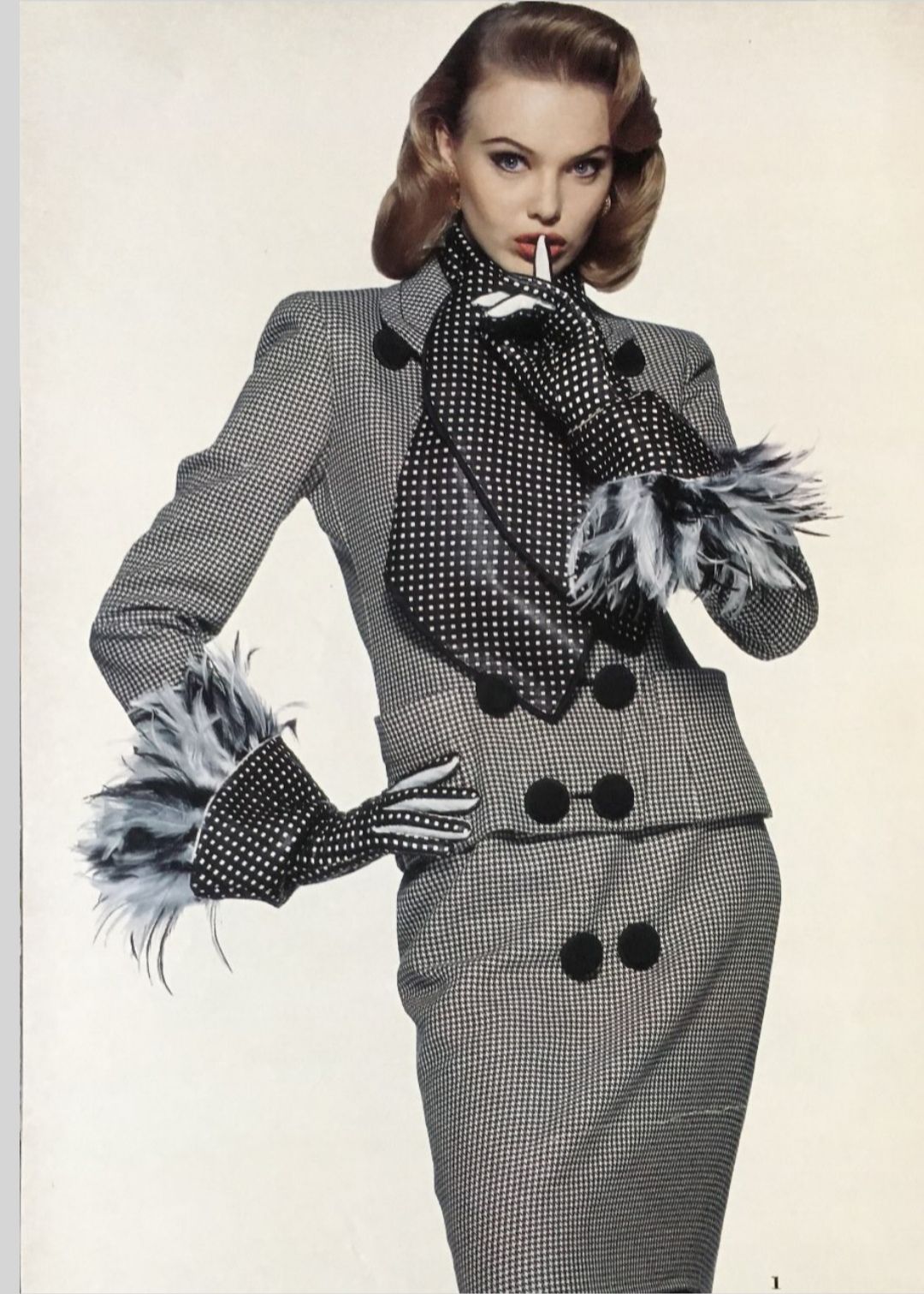 Vogue Paris, May 1993. Shot by Tiziano Magni. #tbt