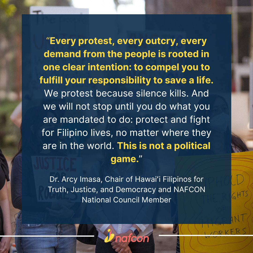 Nafcon National Alliance for Filipino Concerns | San Francisco CA