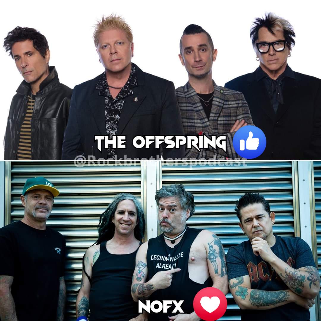 👍The Offspring / ❤️ NOFX The Offspring brought punk rock to a