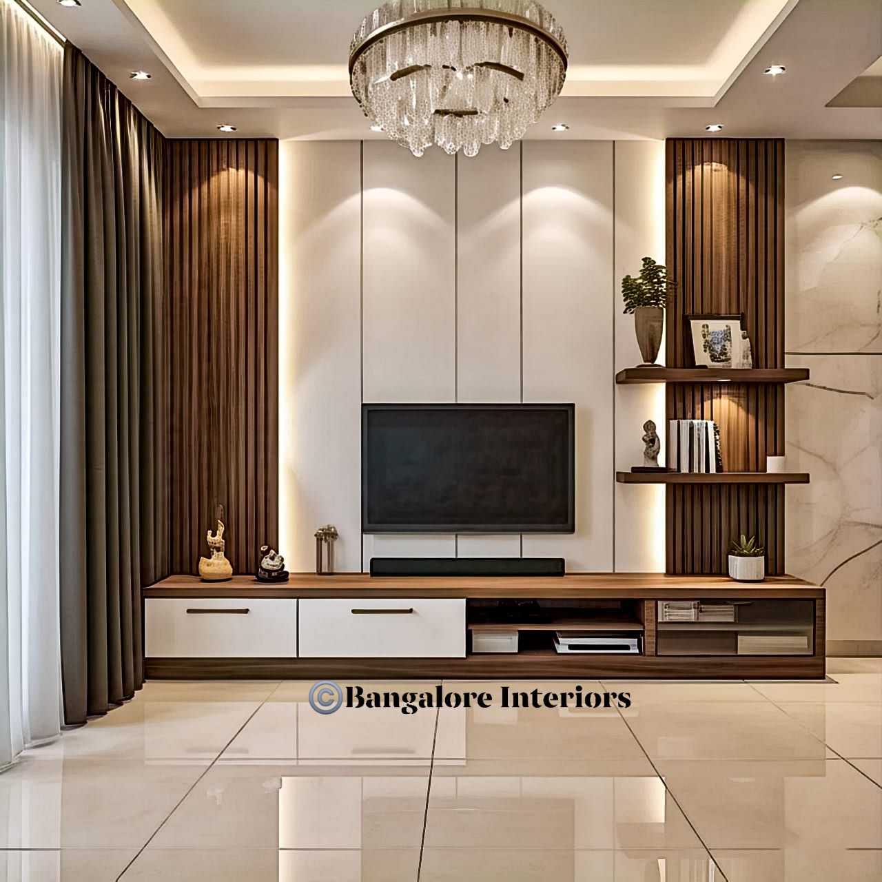 Home - Beautiful tv cabinet design concept🤩🤩 Interior design Interior ...