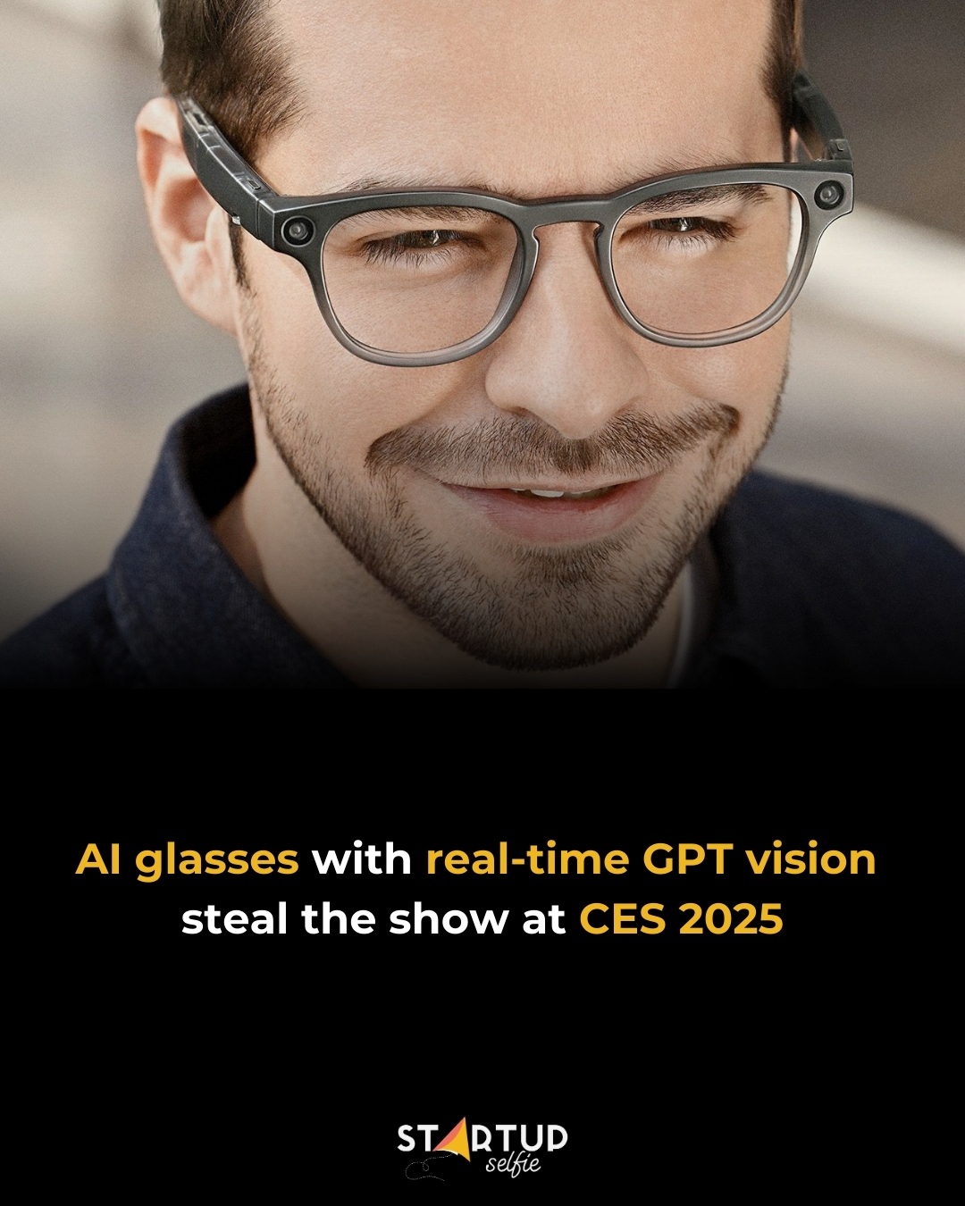 Startup - At CES 2025, Looktech AI Glasses emerged as a crowd favorite ...