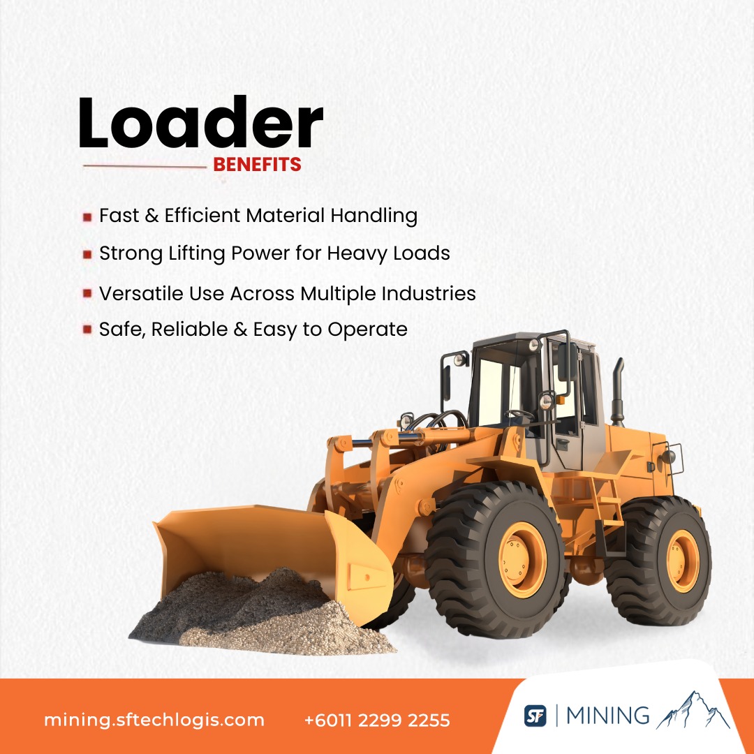 SF - 🚜 𝐖𝐡𝐚𝐭 𝐢𝐬 𝐚 𝐋𝐨𝐚𝐝𝐞𝐫? A Loader (also known as a front-end loader) is ...
