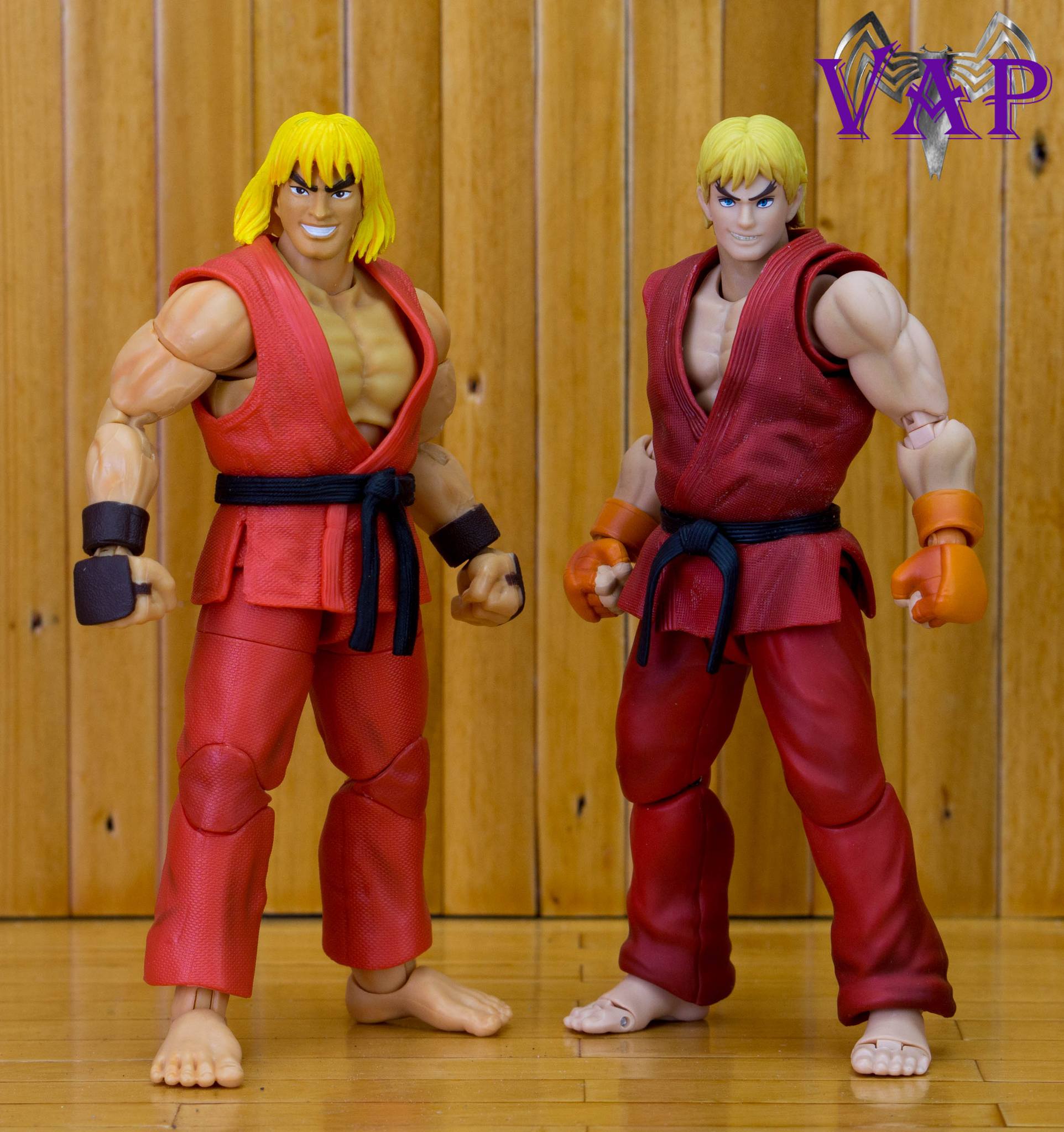 Jada Toys vs SHF Street Fighter figures