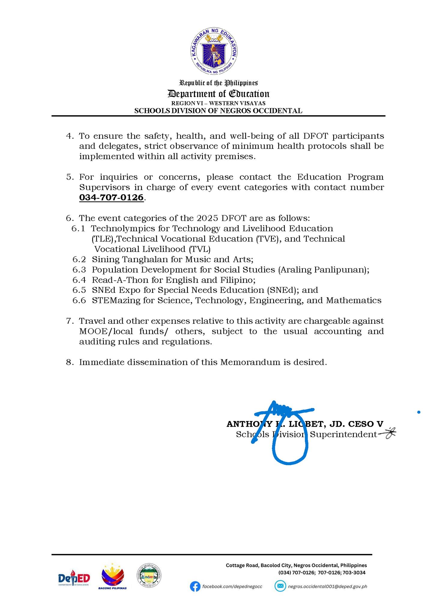 DEPED - Division... - DEPED - Division of Negros Occidental