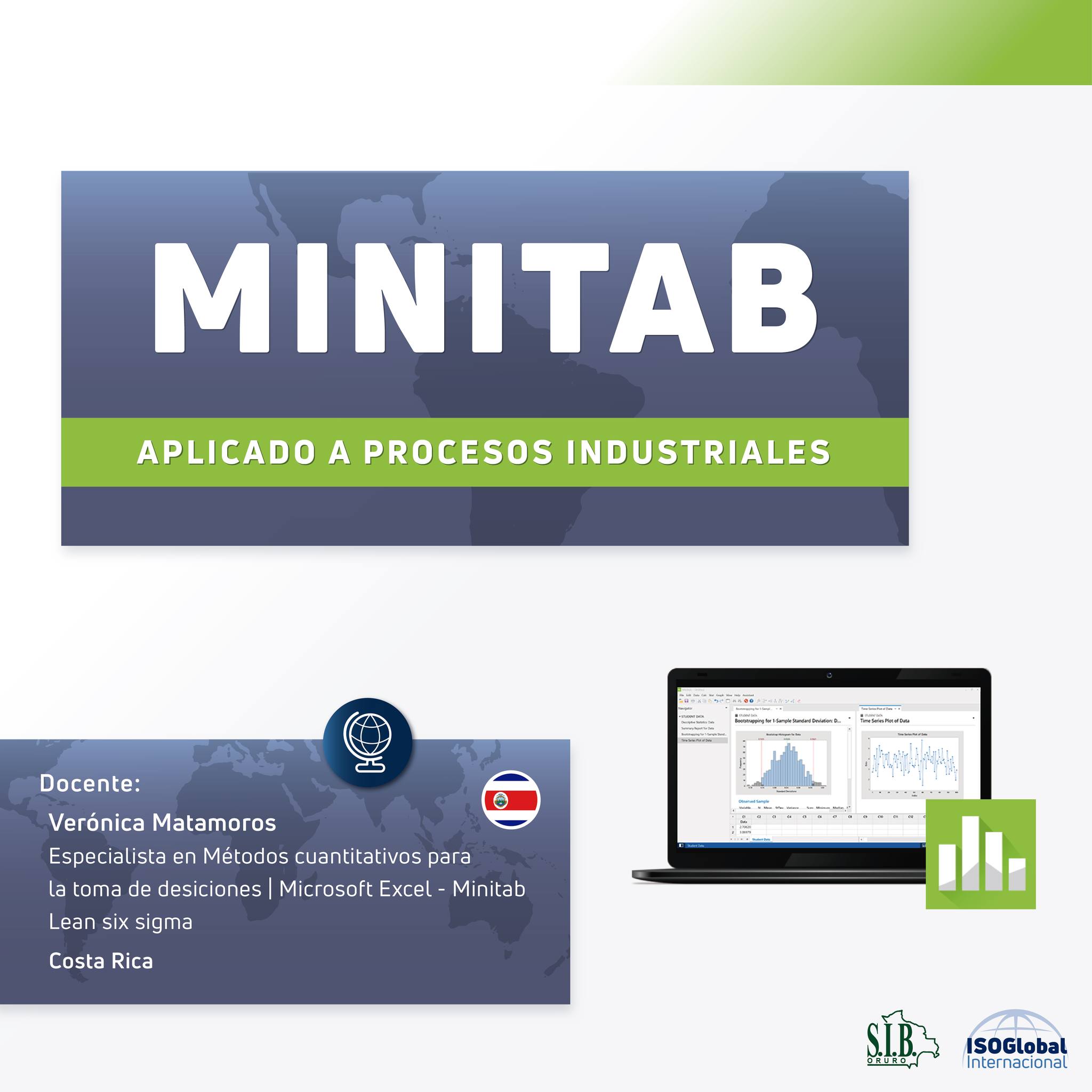 🏭 Domina el uso de MINITAB para... - ISOGLOBAL Internacional | Facebook