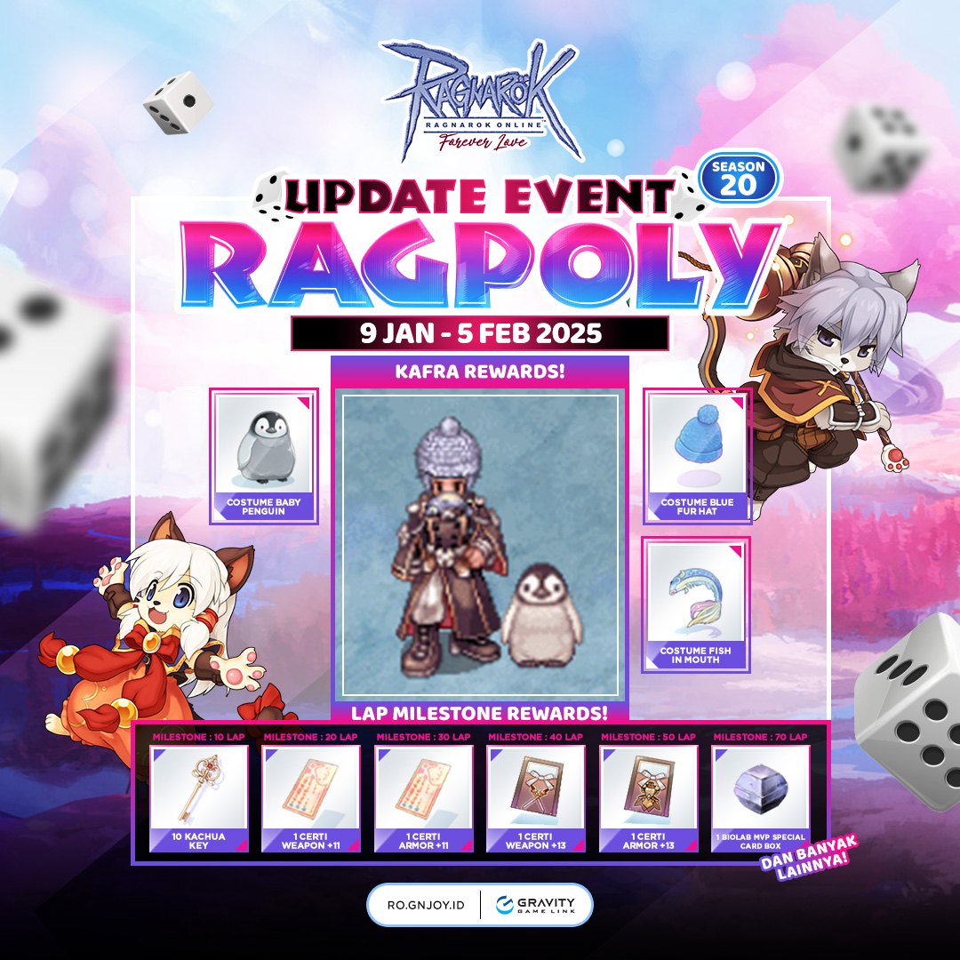 Ragnarok: - WOOHOO 🤩 Costume baru kini hadir di Ragpoly Season 20 ...