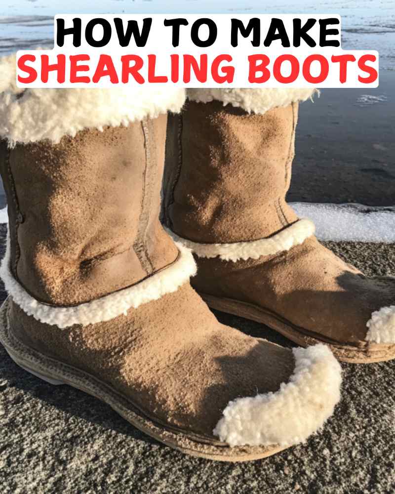 Practical - How To Make Shearling Boots https://www ...