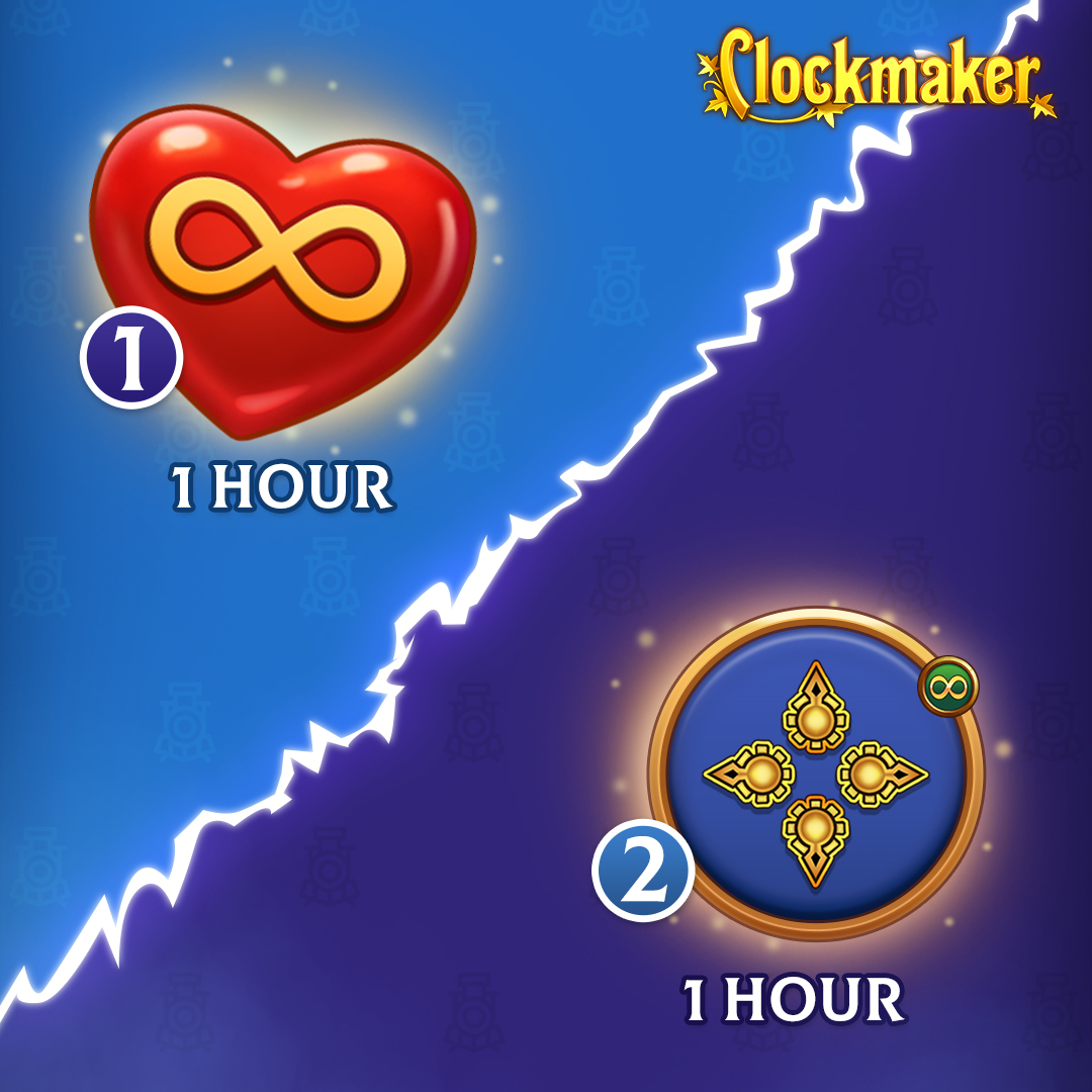 Clockmaker - Which bonus do you want next week? Cast your... | Facebook