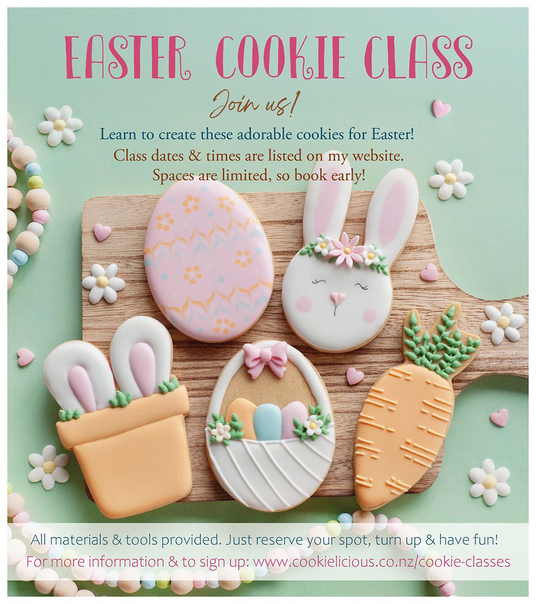 🐣 EASTER Cookie Class – Registrations... - Cookielicious NZ | Facebook