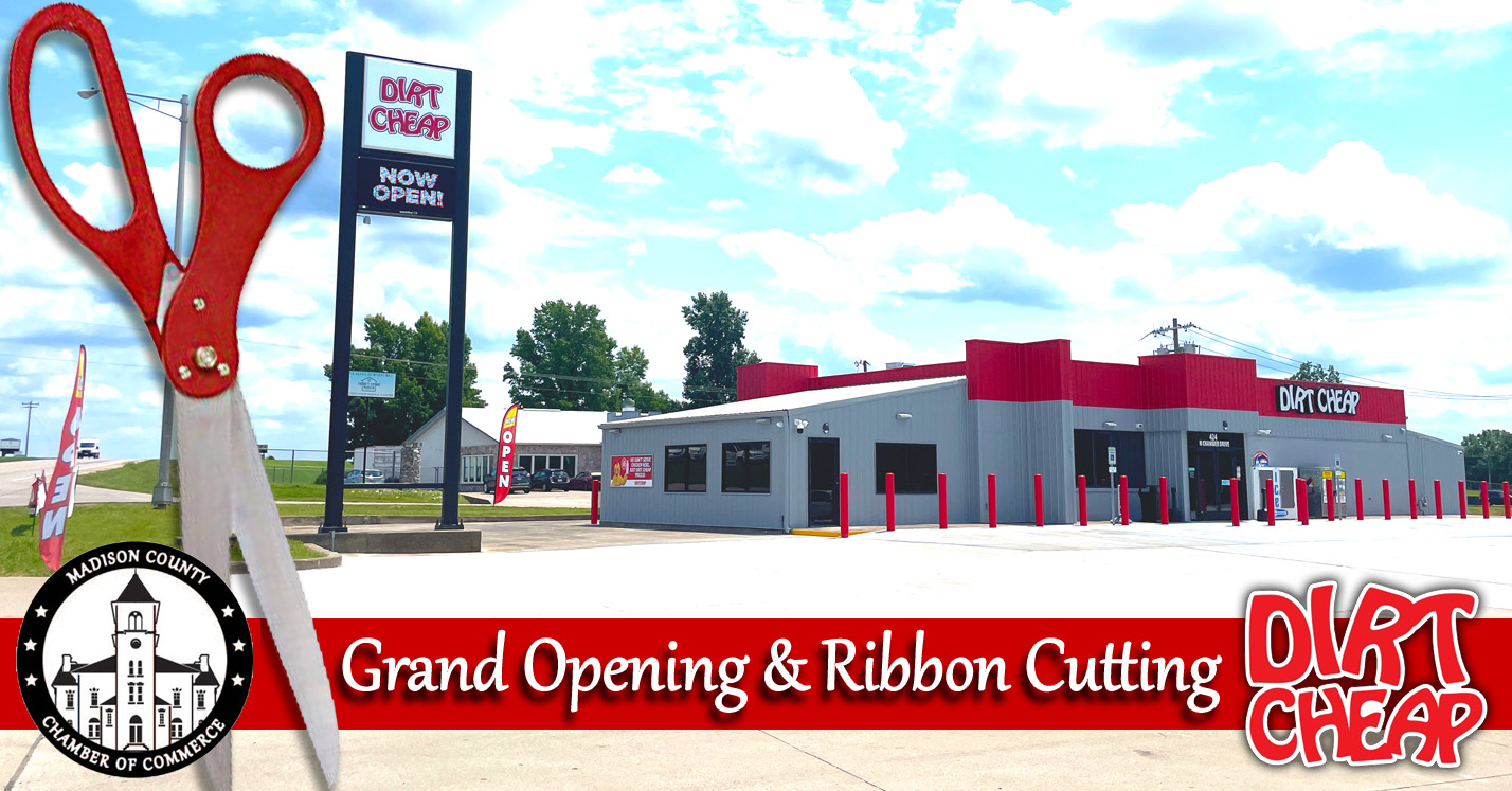 Grand Opening & Ribbon Cutting | Dirt Cheap