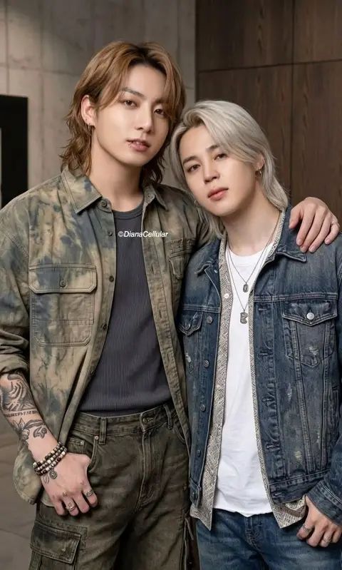 BTS Suga and Jimin similar gestures and stage poses