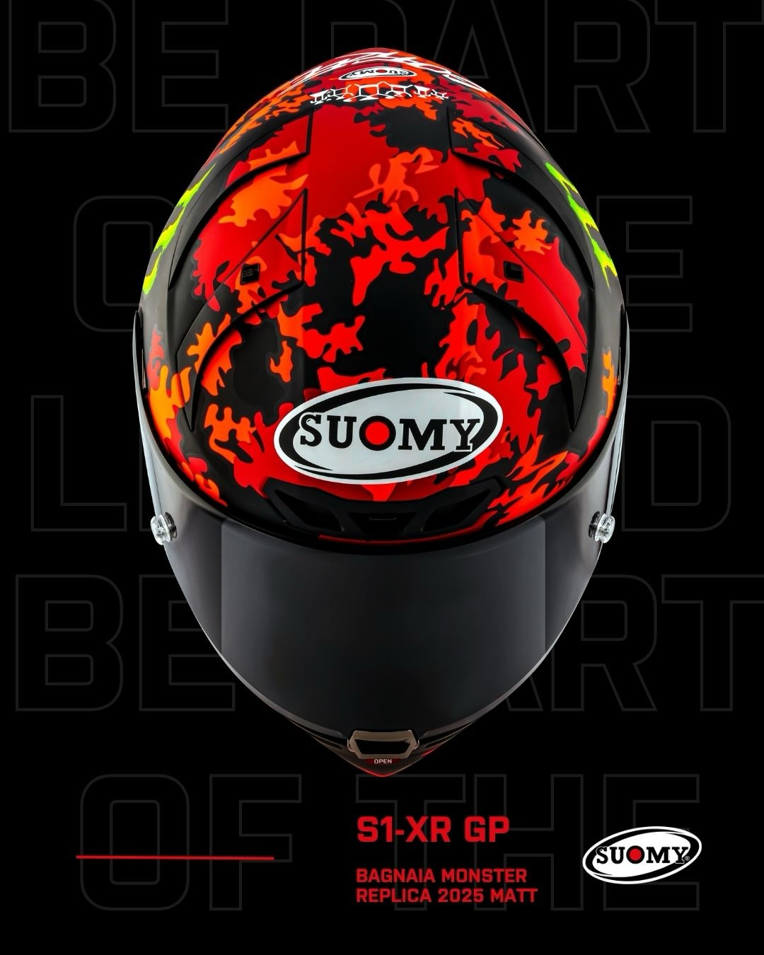S1-XR GP 🔥 BAGNAIA MONSTER REPLICA 2025 MATT @pecco63