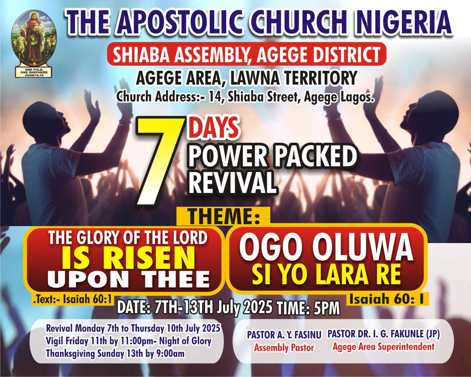 Tacn Shiaba Agege Lagos | Lagos