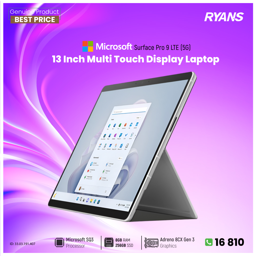 💻 Microsoft Surface Pro 9 LTE (5G) – Your ultimate device for