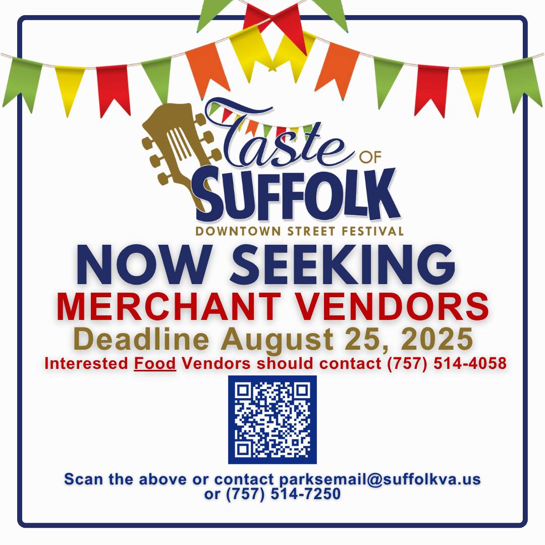 Suffolk - 🎉 Attention Local Vendors! 🎉 Applications are NOW OPEN for ...
