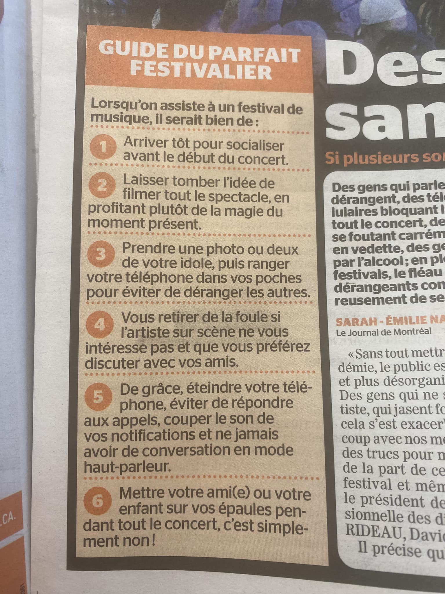 Métronomie - Le Journal de Québec publie aujourd’hui de très bons ...